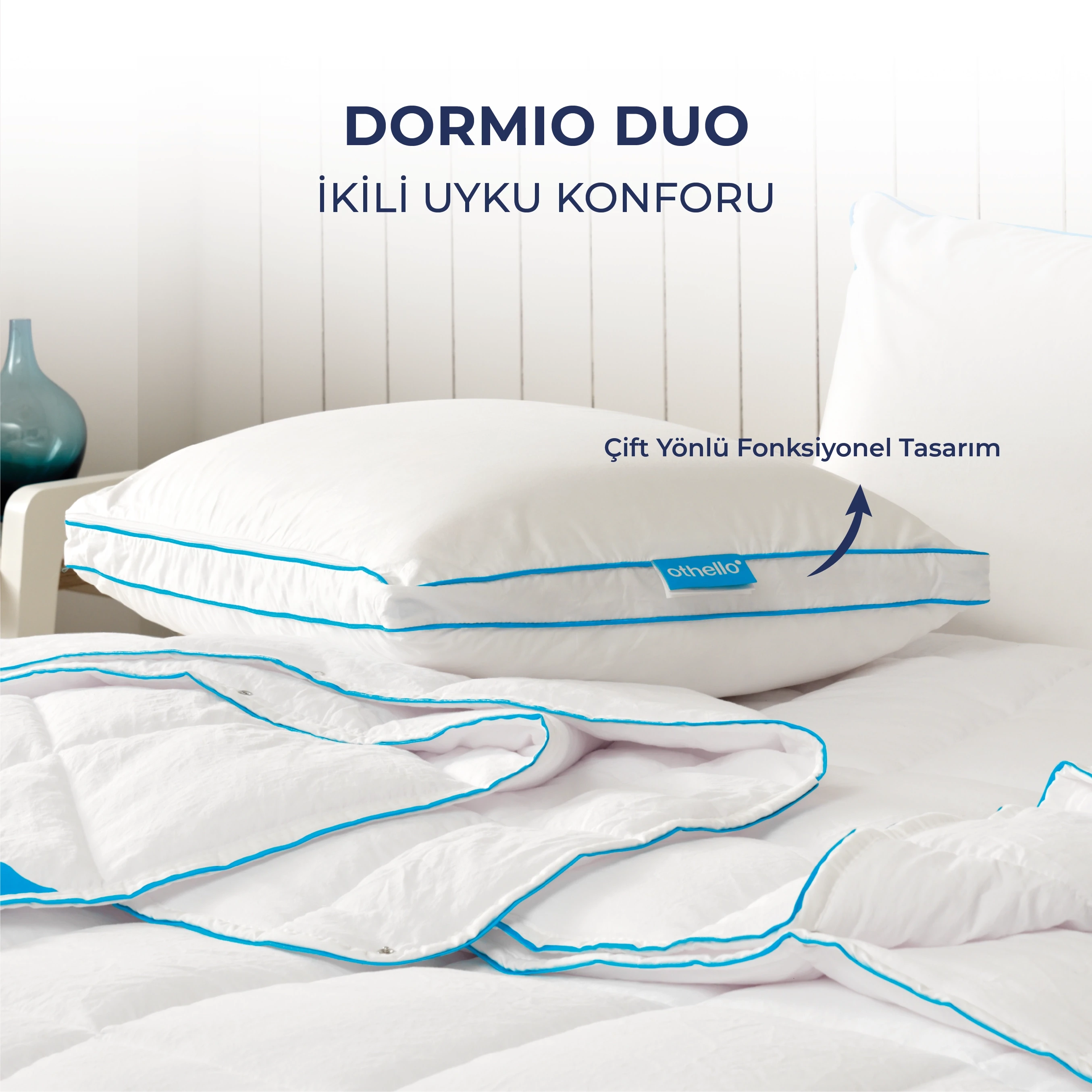 Othello Classico Dormio Duo Yastık 45x65+4 cm