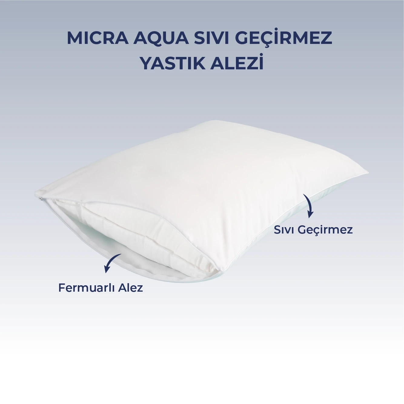 Micra Aqua Sıvı Geçirmez Yastık Alezi