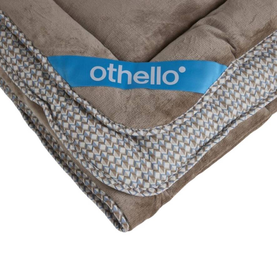 Çift Kişilik Çift Taraflı Welsoft Comforter Yorgan Seti Vizon 195x215 cm - Dormio Soft Trigo Serisi - 4