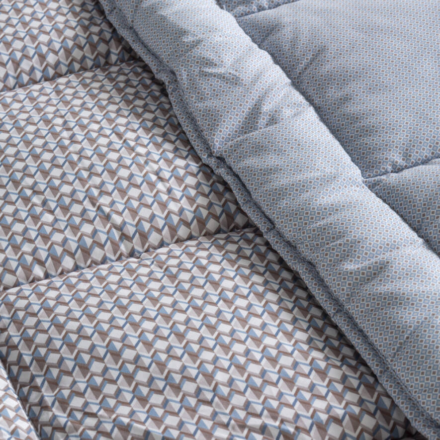 Kullanımı Kolay Çift Kişilik Yorgan 195x215 cm Vizon - Dormio Trigo Serisi - 3