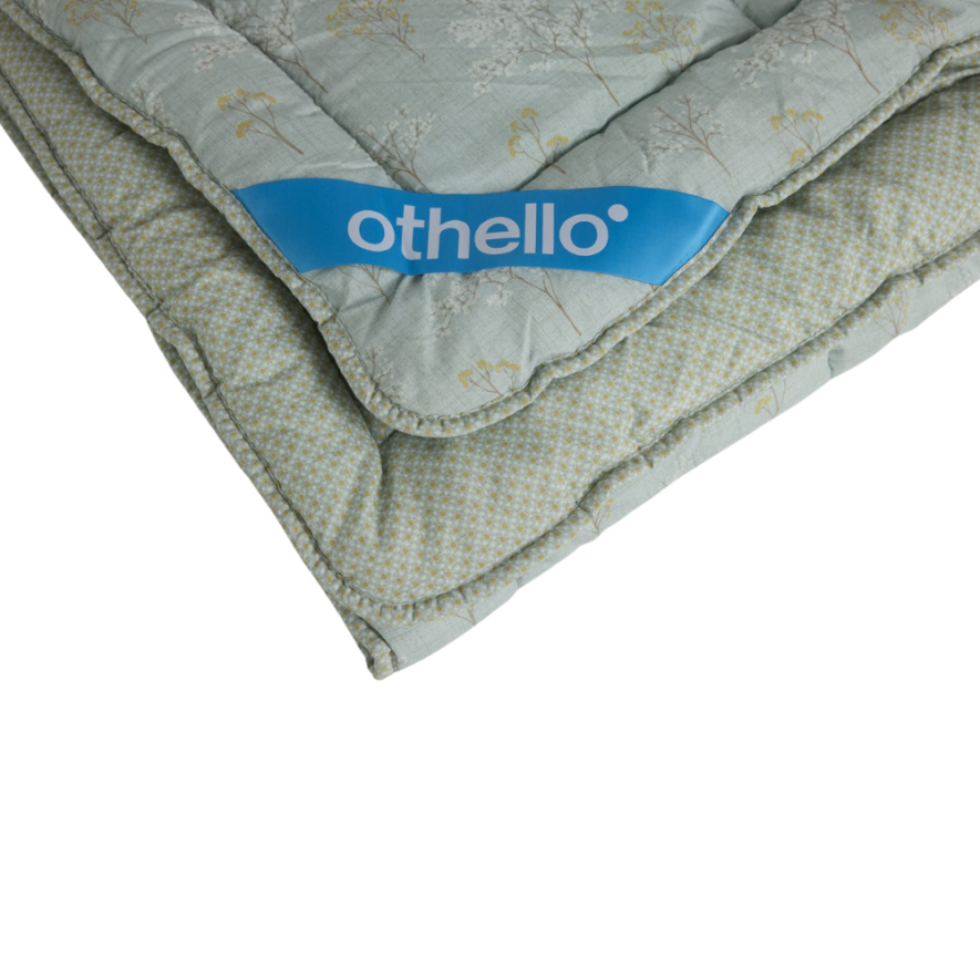 Kullanımı Kolay Çift Kişilik Yorgan 195x215 cm Yeşil - Dormio Bloom Serisi - 7