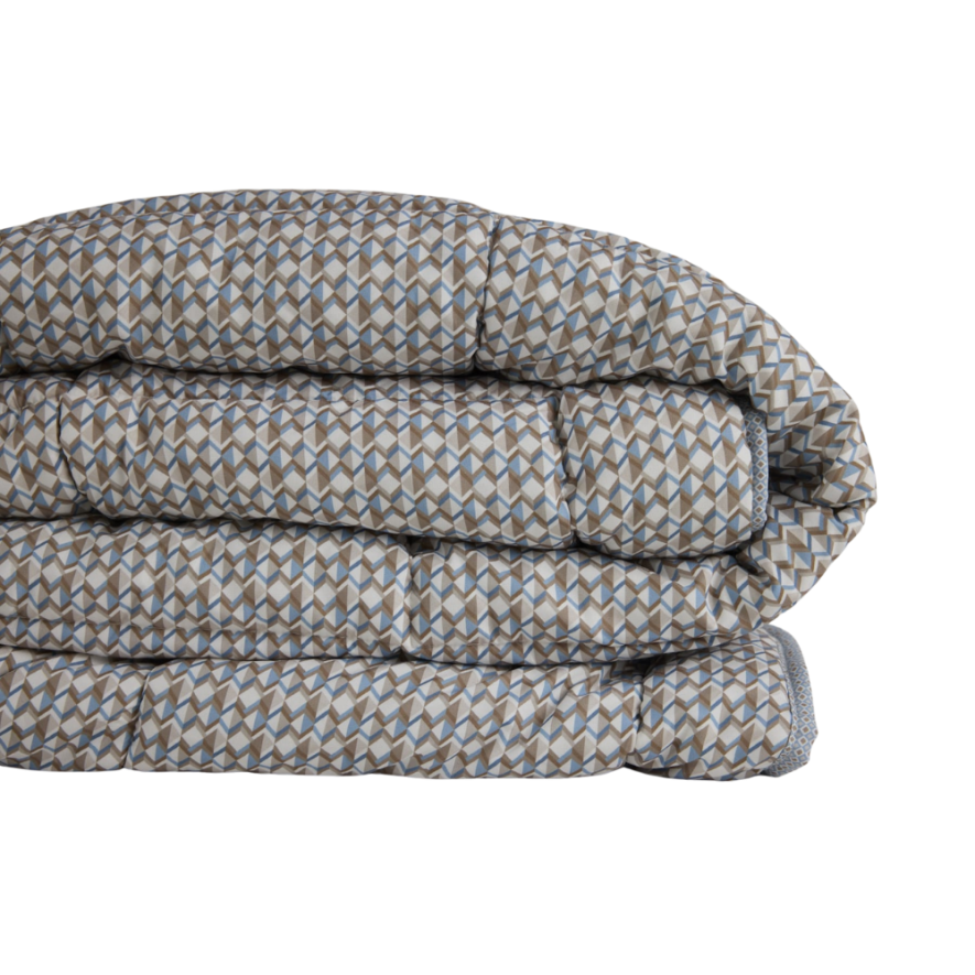 Kullanımı Kolay Tek Kişilik Yorgan 155x215 cm Vizon - Dormio Trigo Serisi - 5