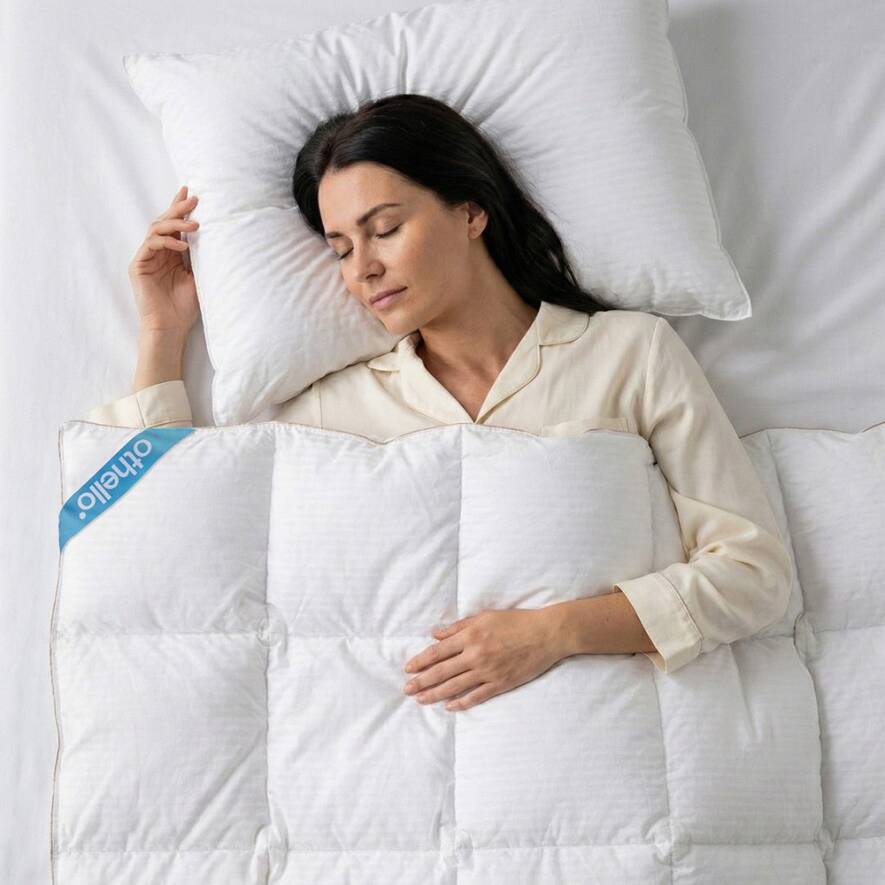 Othello Down Duvet 90 Goose Feather 220x240 cm - 1