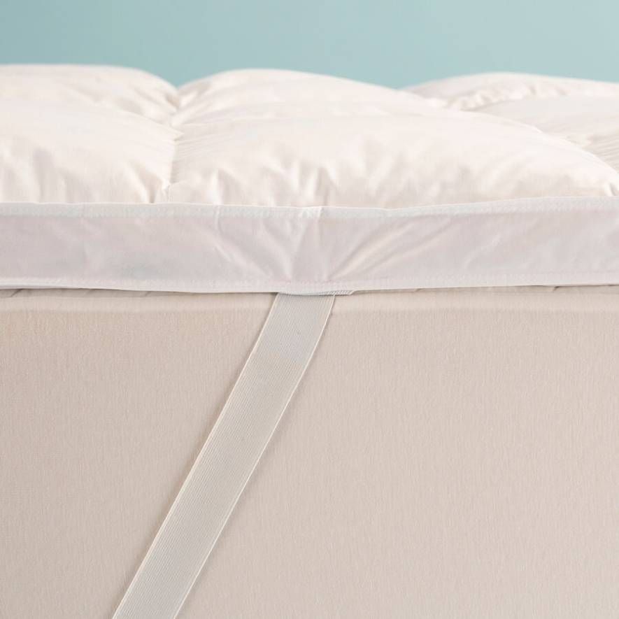 Othello Downa 15 Goose Down Feather Mattress Topper 160x200 cm - 4