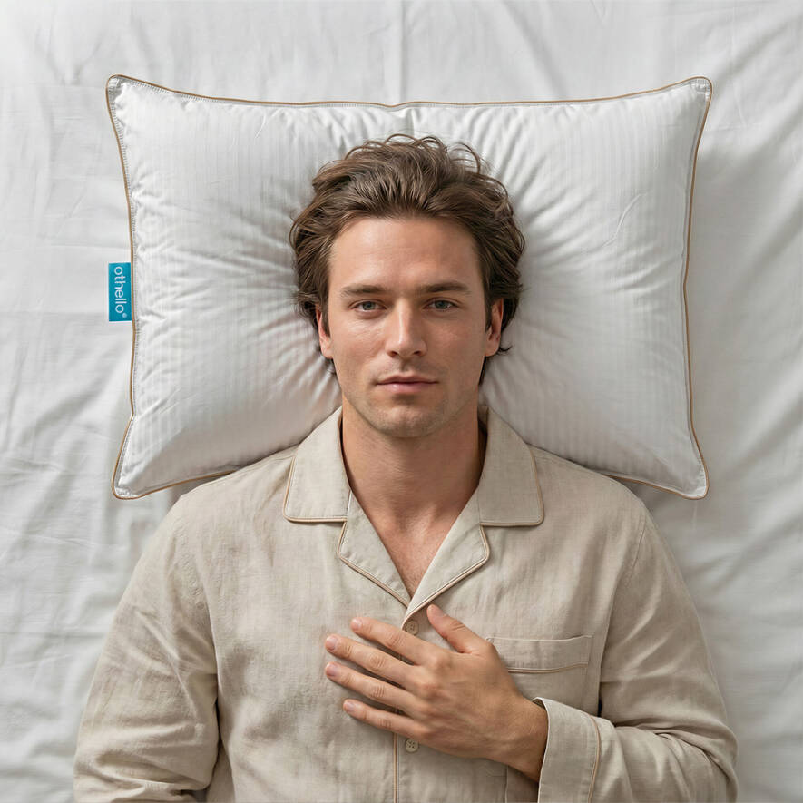 Othello Down Pillow 90 Goose Feather 50x70 cm - 1